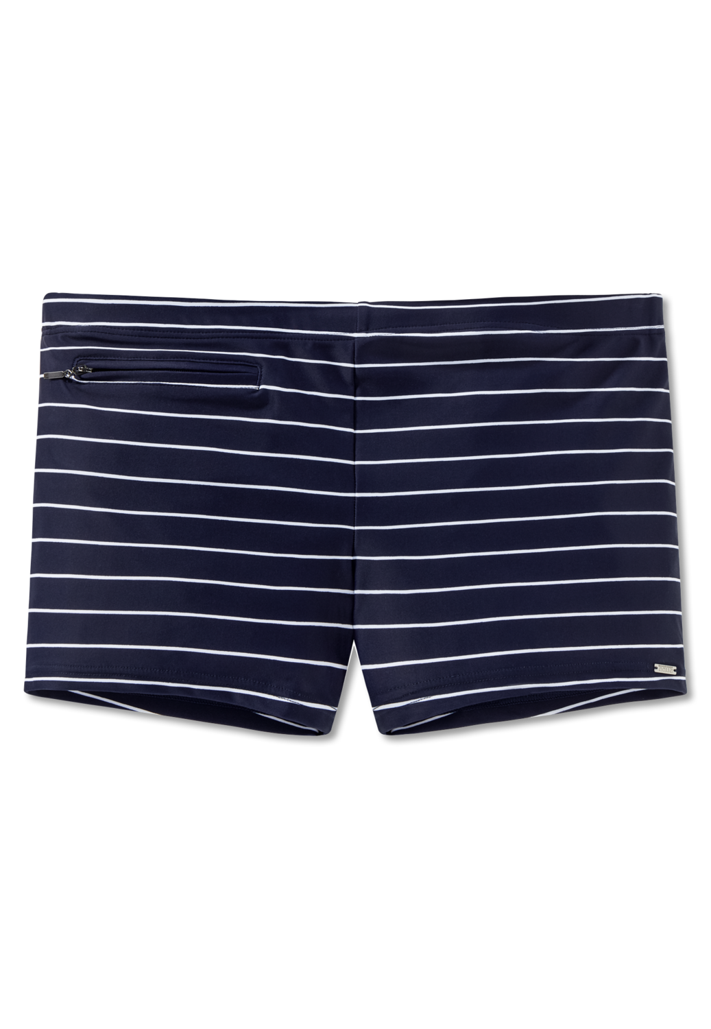 Schiesser heren zwemshort blauw gestreept