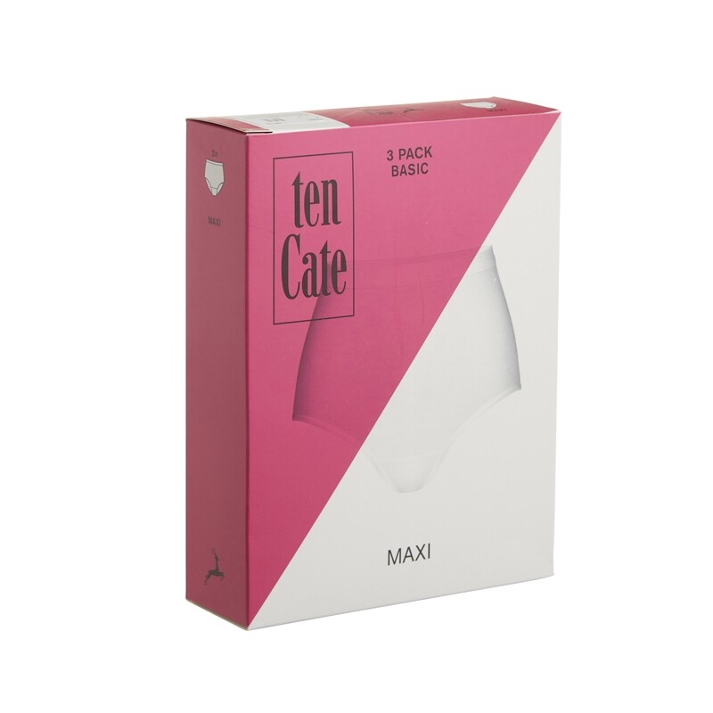Ten Cate Dames Basic 3-Pack Maxi zwart