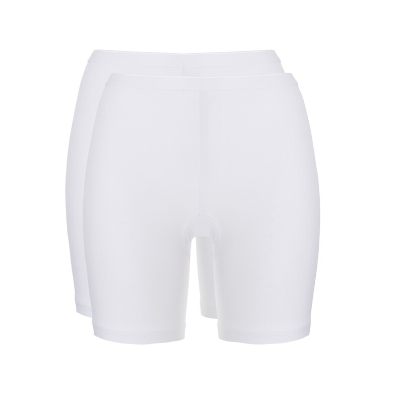 Ten Cate Dames Basic 2-Pack Short wit