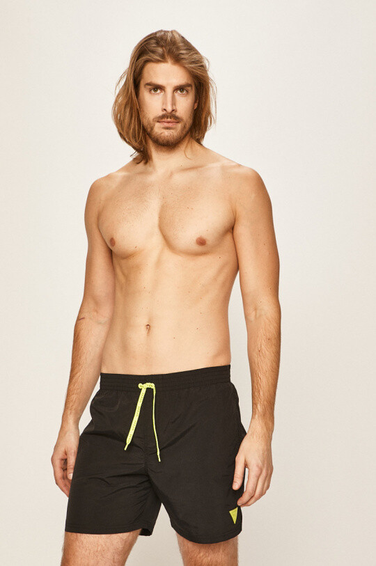 Guess men beach Zwemshort zwart -