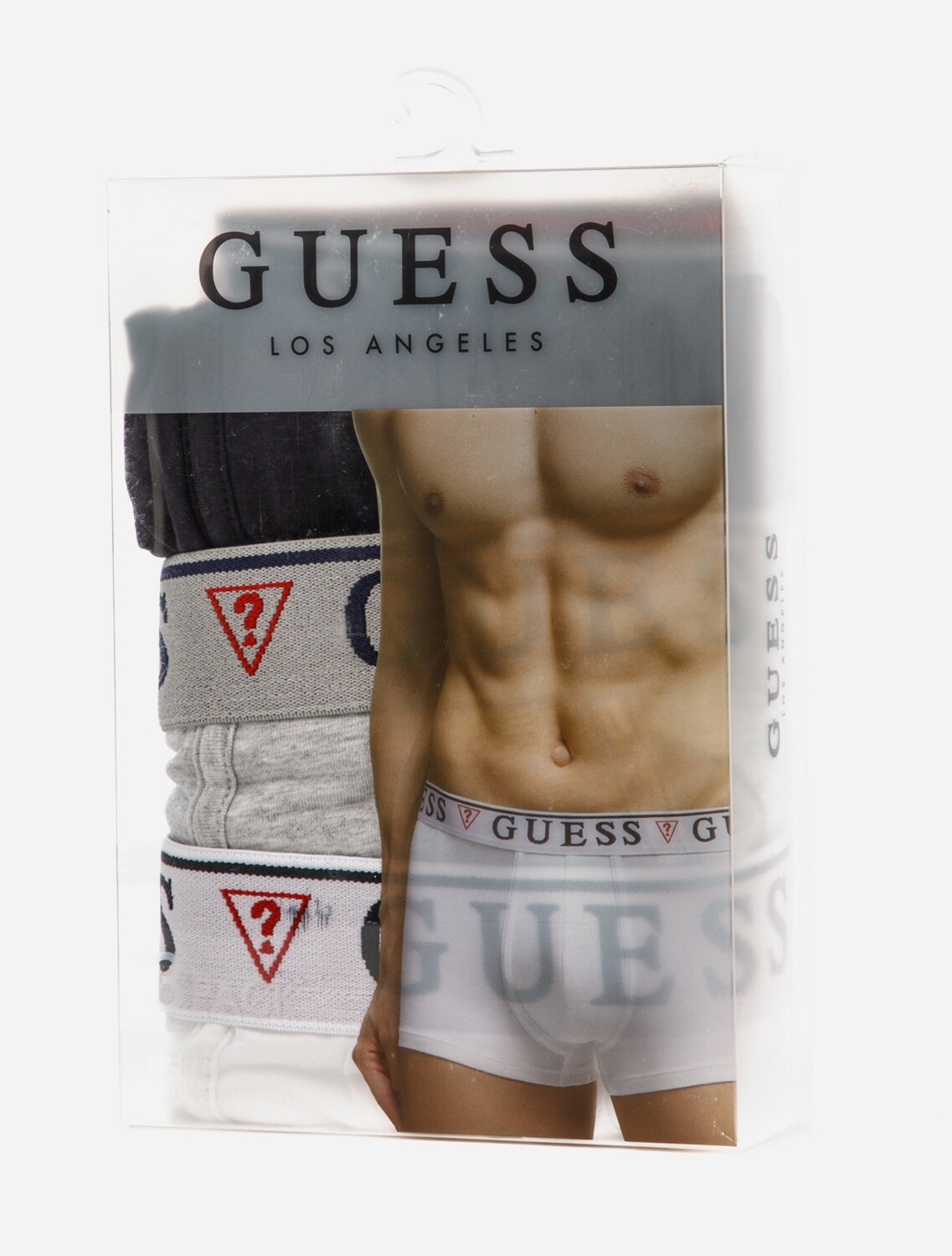 Guess - 3-pack Boxershorts - Zwart/Grijs/Wit