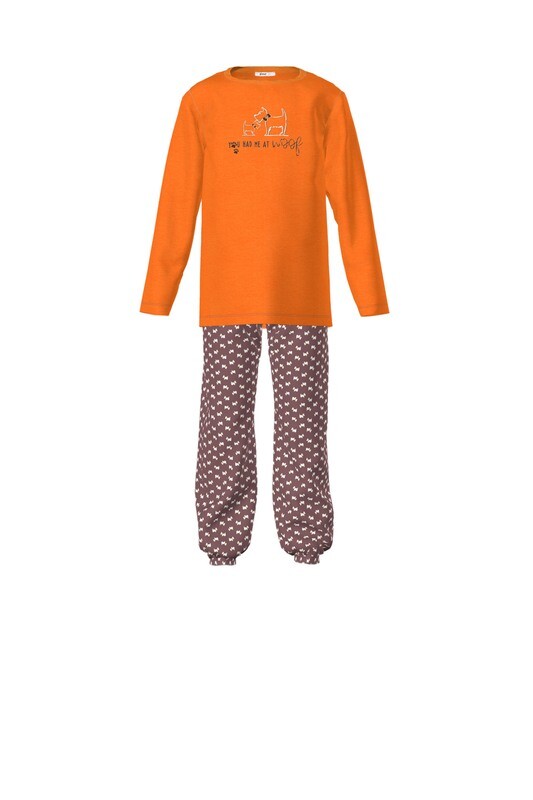 Vamp - Pyjama Meisjes - Oranje *