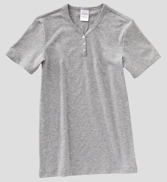 Schiesser - Meisjes T-shirt - Grijs