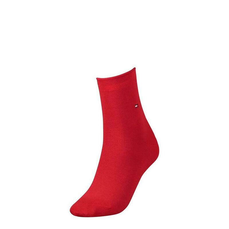 Tommy Hilfiger - 1 paar dameskousen - Rood
