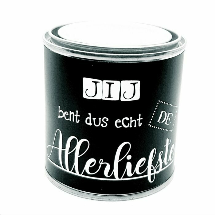 Kado blik - Jij bent dus echt de allerliefste -250ml