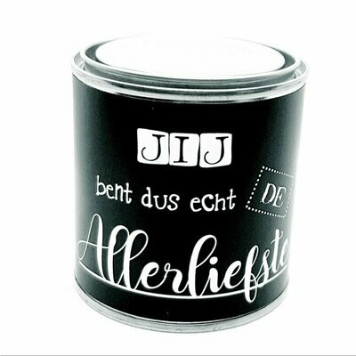 Kado blik - Jij bent dus echt de allerliefste -250ml