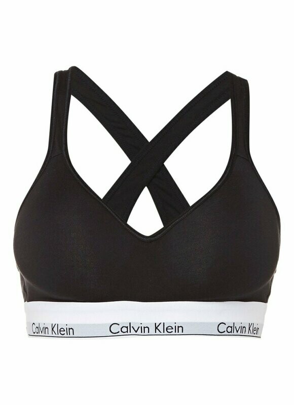 Calvin Klein - Bralette Modern Cotton Lift - Zwart