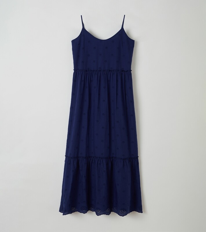 Lords x Lilies - Maxi jurk - Donkerblauw *