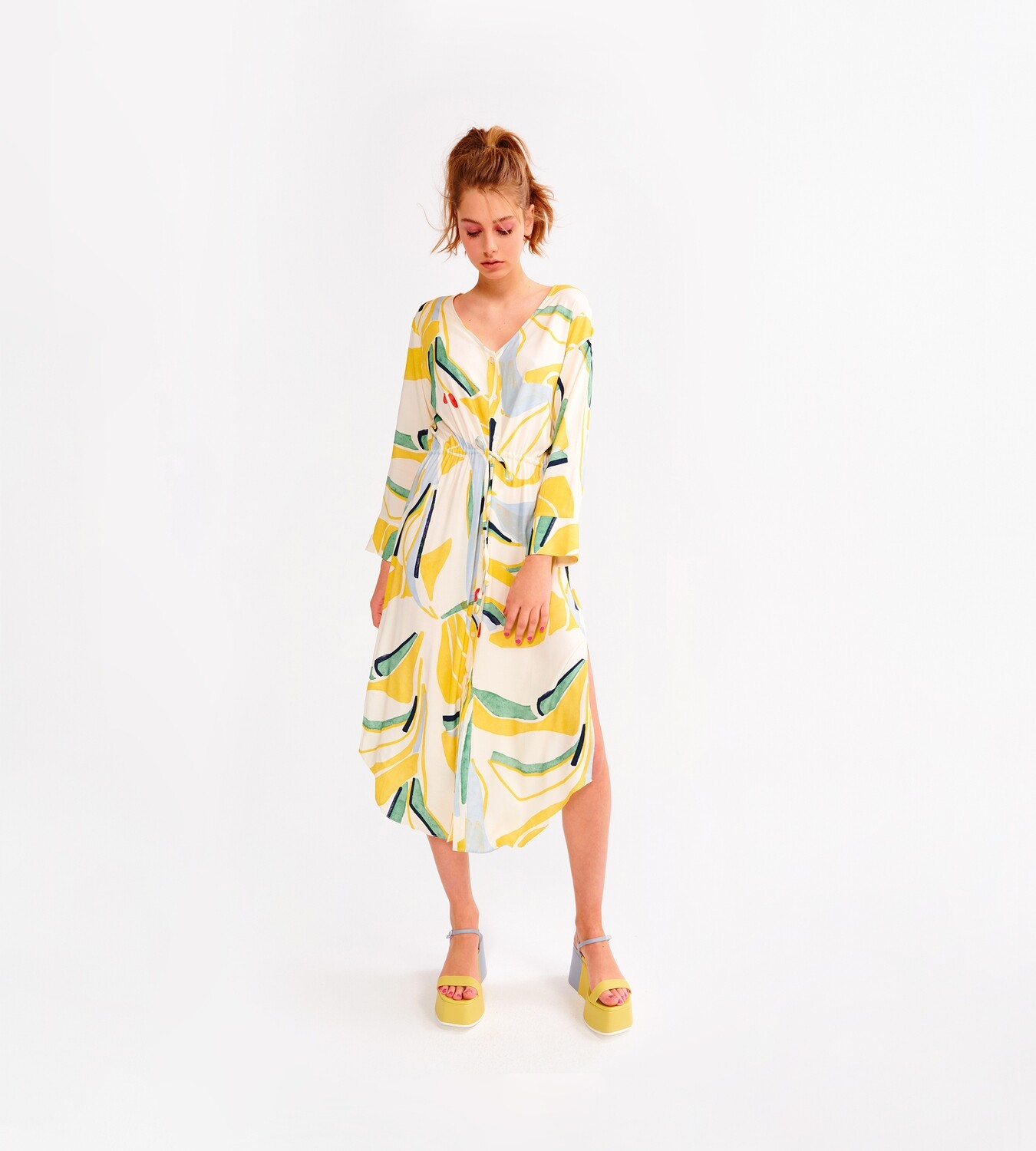 Lords x Lilies - Jurk - Multicolor *