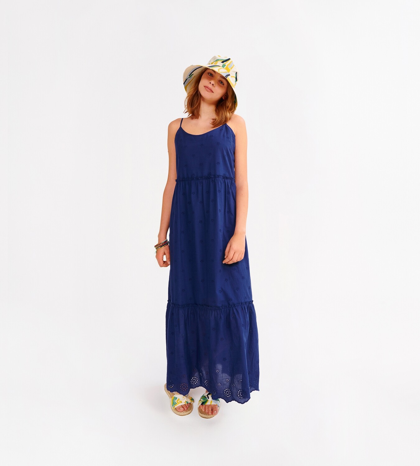 Lords x Lilies - Maxi jurk - Donkerblauw *
