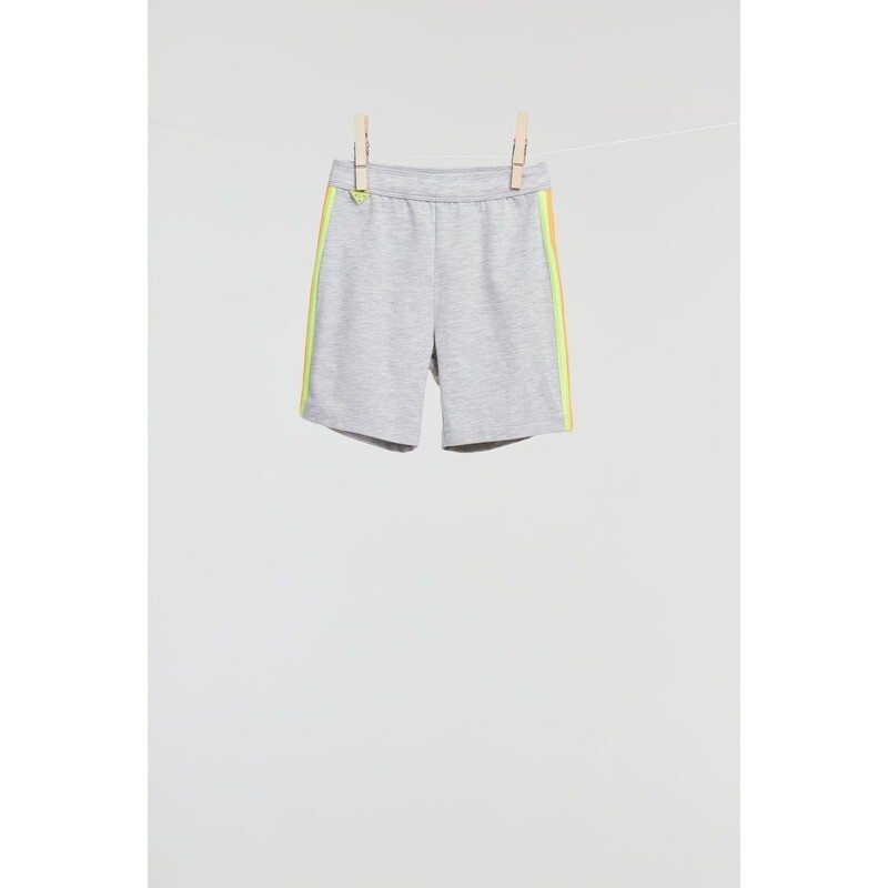 Billie-Ray x Woody - Unisex Short - Grijs Melange