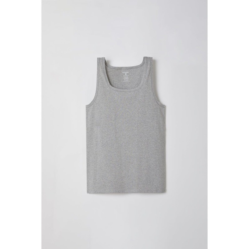 Manned - Heren Singlet - Grijs *