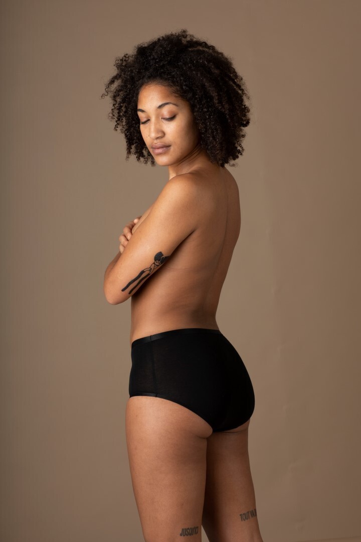 NDRWR by Woody - Duopack 2 Dames Slips - Black Bean