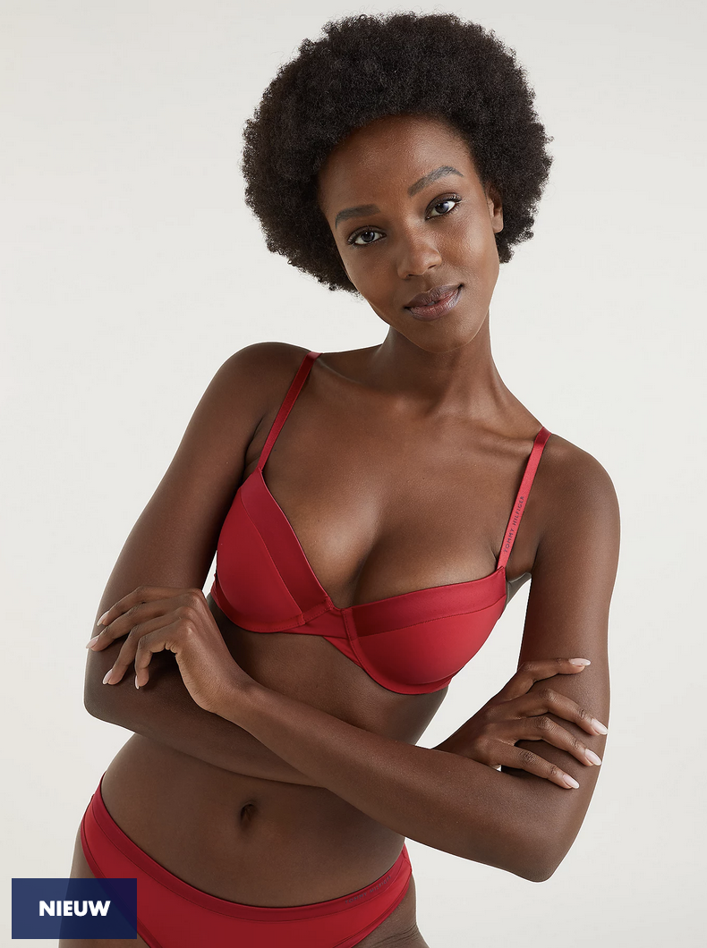 Tommy Hilfiger - Balconette BH - Rood -