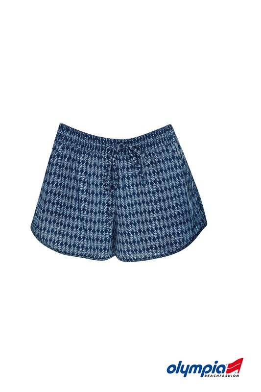 Olympia - Short - Blauw/Wit -