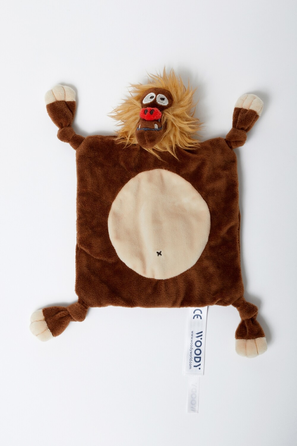 Woody - Knuffeldoekje Mandril *