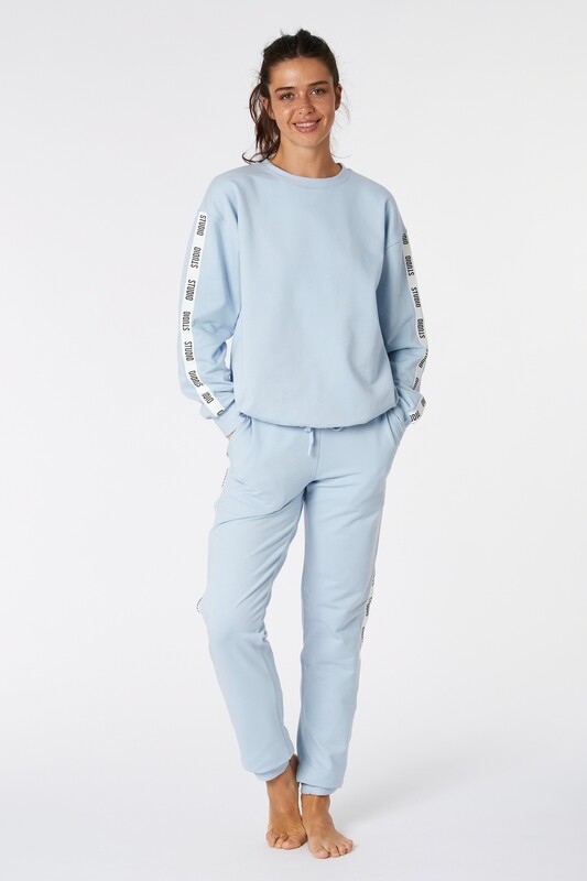 Woody - Meisjes/Dames Sweater - Lichtblauw