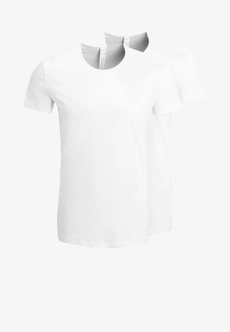 Sloggi - 24/7 Natural Cotton O-neck Shirt Duopack - Wit