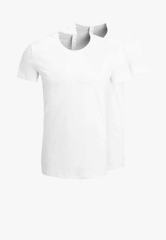 Sloggi - 24/7 Natural Cotton O-neck Shirt Duopack - Wit
