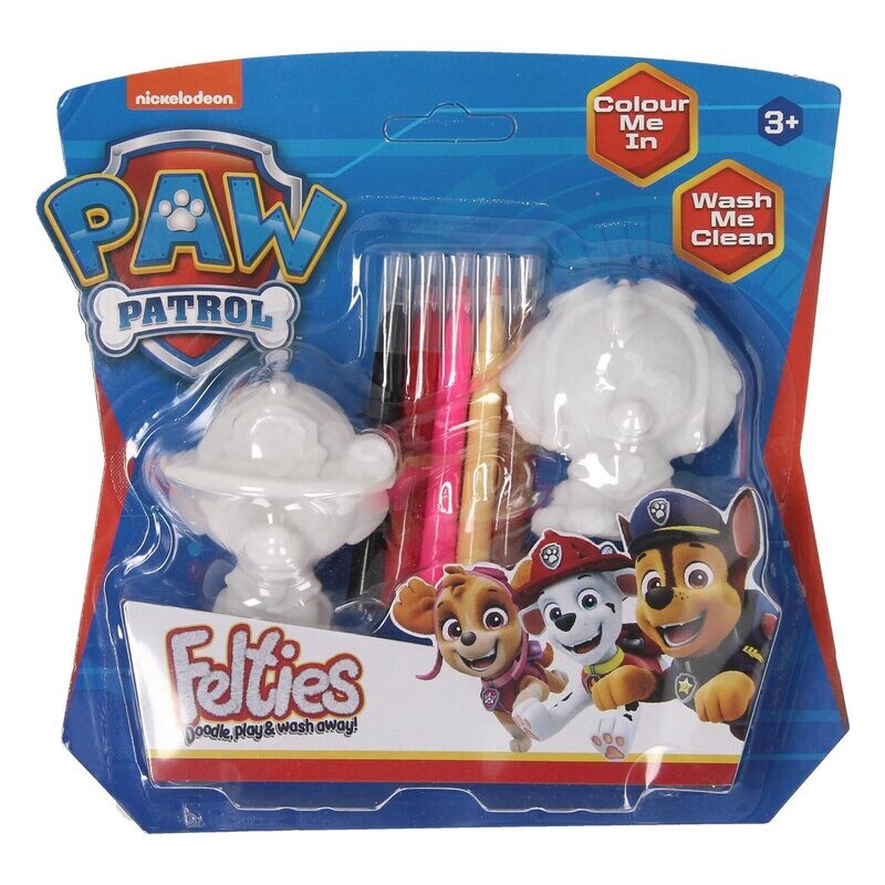 Paw Patrol -  Felties in Twin Blisterpack assorti 19x19cm