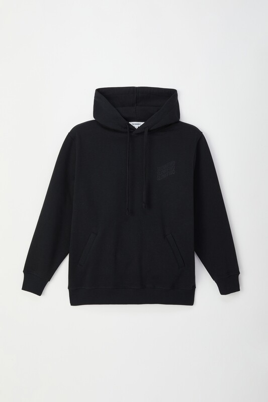 Woody - SLOWFWD - Unisex Hoodie - Zwart