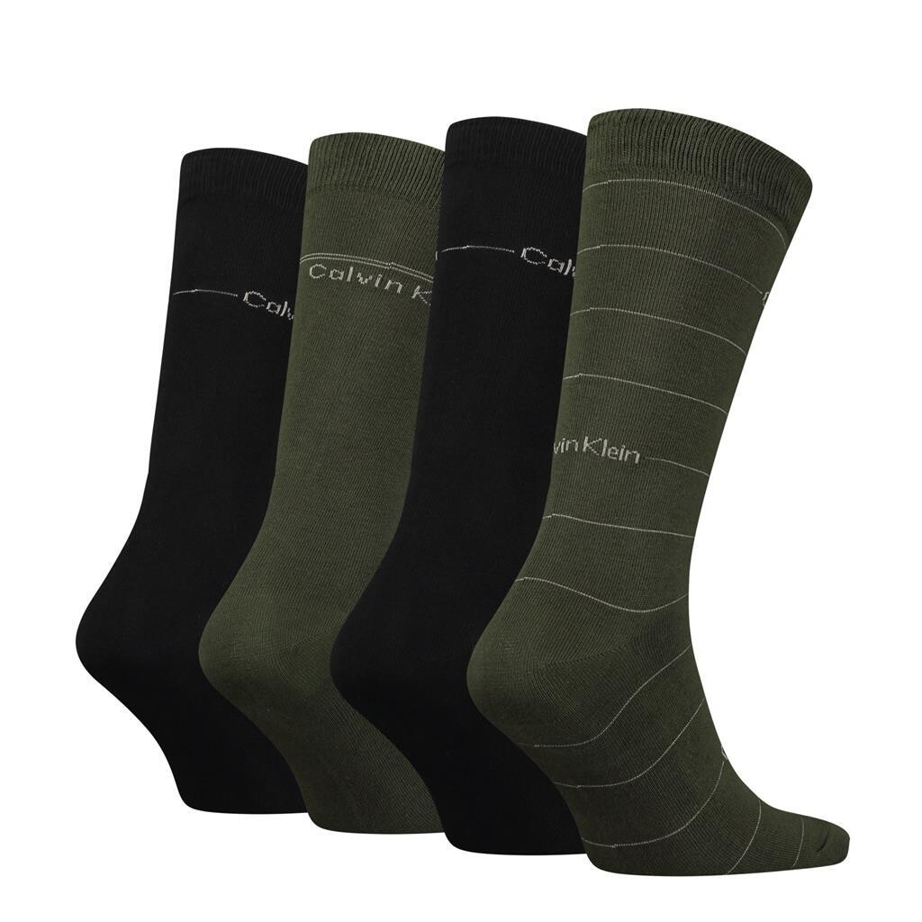 Calvin Klein - Giftbox Tin Herenkousen - Dark Olive Combo