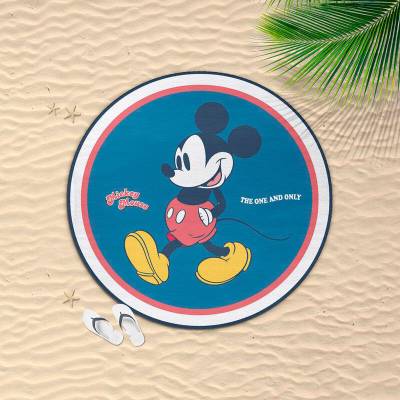 Disney Mickey round microfiber beach towel