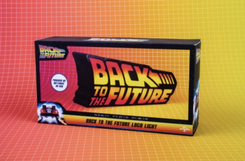Back To The Future Logo Light