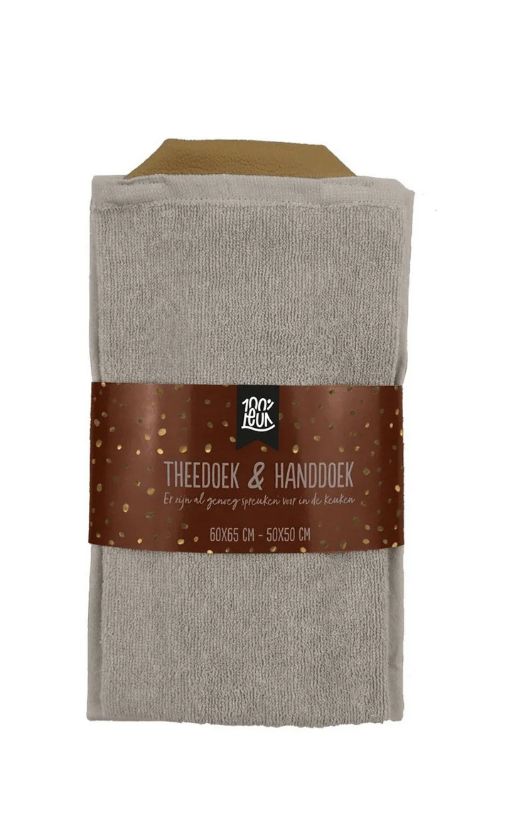 100% Fun - Tea Towel and Hand Towel Set