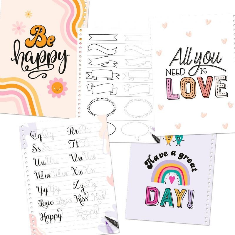 Topmodel - Handlettering Set