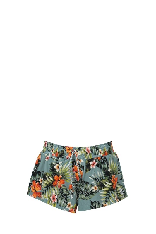 Olympia - Short - Gebloemd -