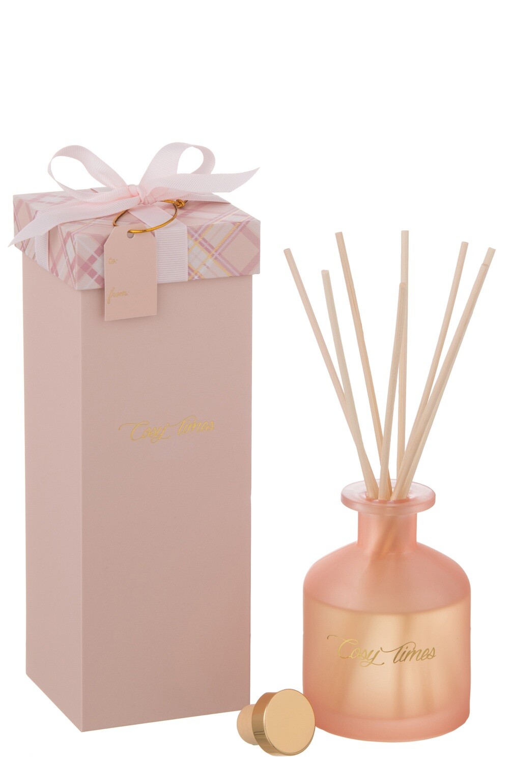 J-LINE - Geurolie Cosy Times Rainbow Reef 180ml Roze