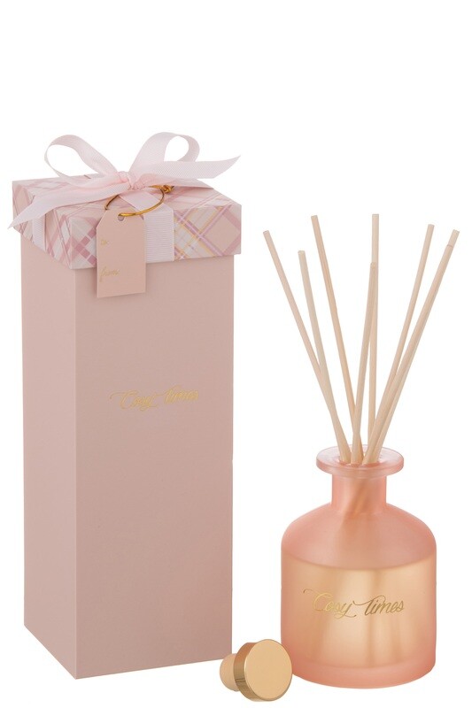 J-LINE - Geurolie Cosy Times Rainbow Reef 180ml Roze