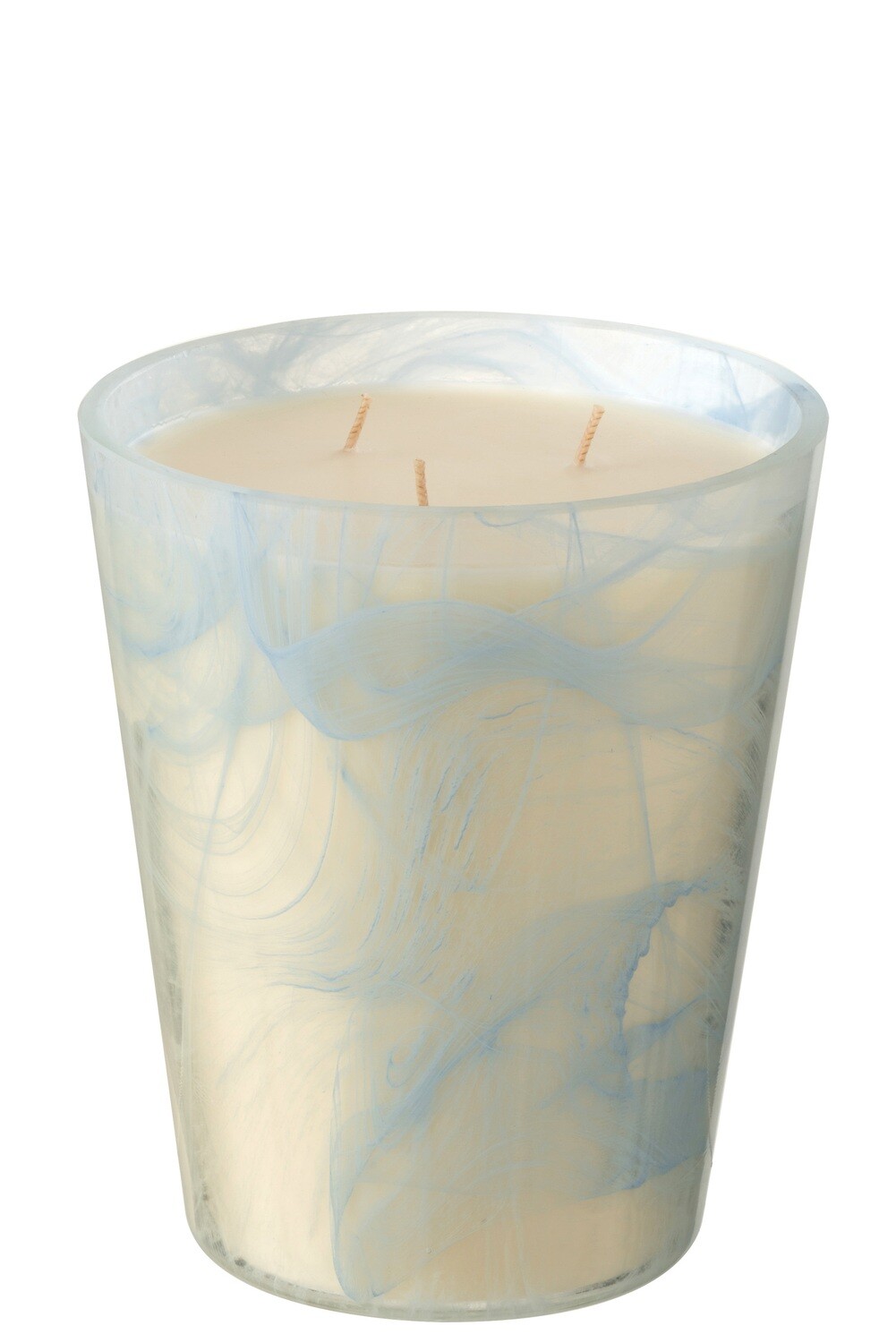 J-LINE -GEURKAARS  NOA lichtblauw L-95U (15,5x15,5x19,5cm)