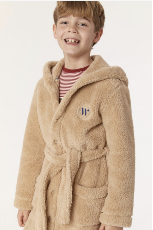 Woody – Unisex Bathrobe – Beige