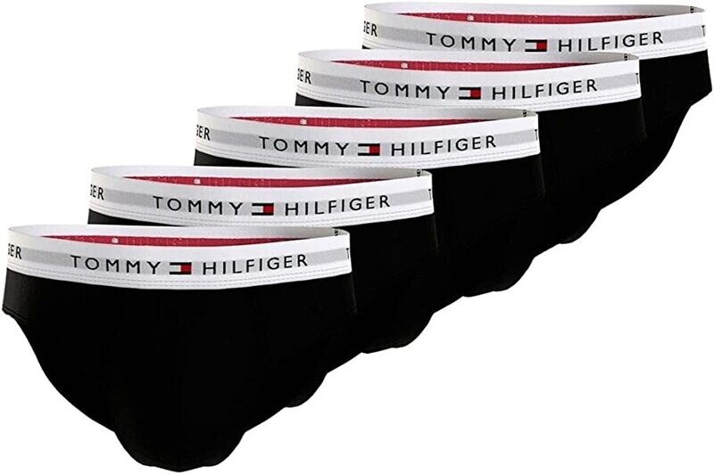 Tommy Hilfiger - 5-pack Herenslips - Zwart