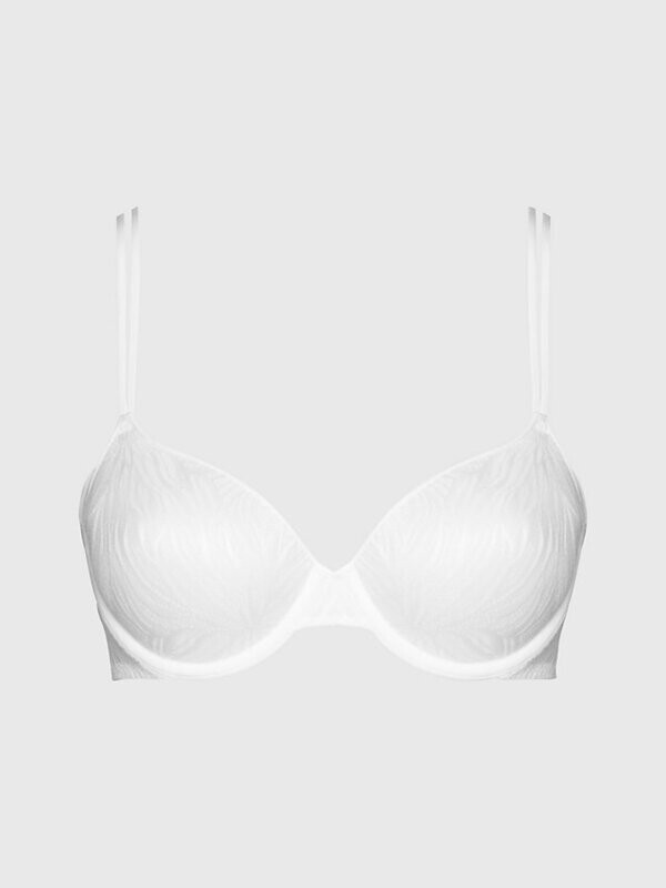 Calvin Klein - Beugel BH Marquisette Lace - Wit -
