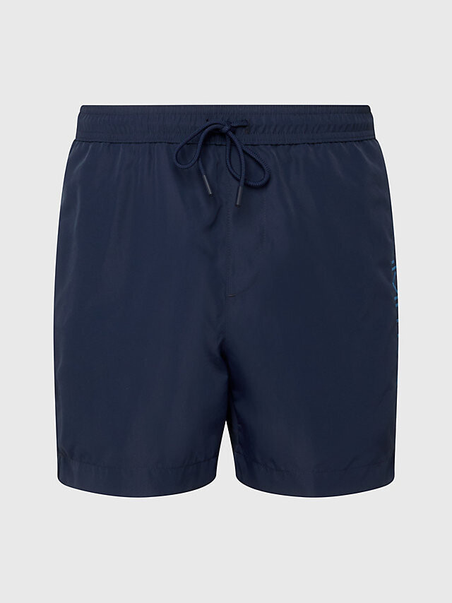 Calvin Klein - Medium Zwemshort Met Trekkoord - Core Logo