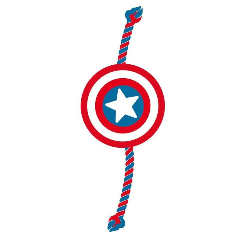 Dog Toy - Marvel - Avengers -Squeezie Pluche en Touw