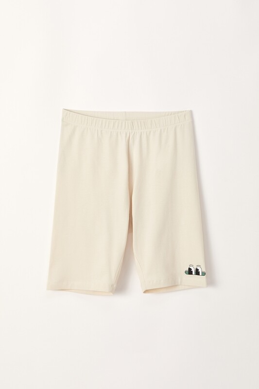 Woody - SLOWFWD Aansluitende Short - Ecru Woody - SLOWFWD Aansluitende Short - Ecru