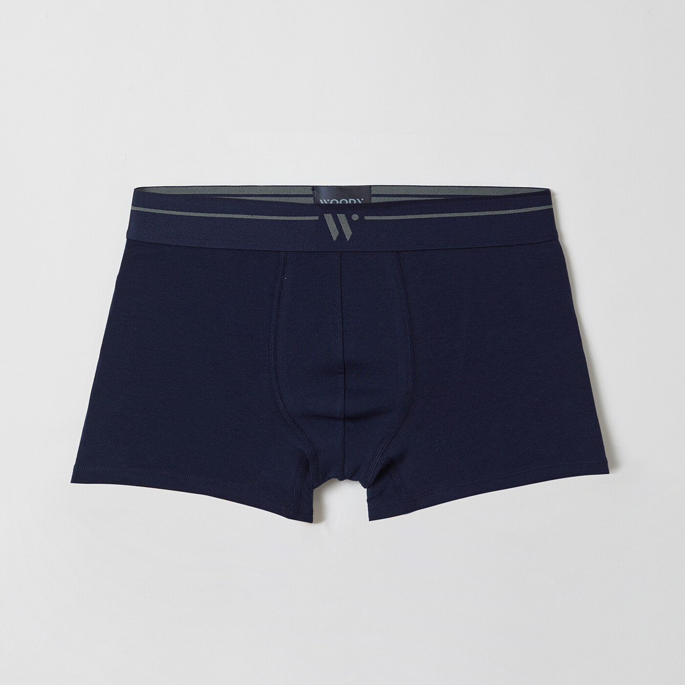 Woody Men Basic Underwear - Boxer short - duopack - blauw
