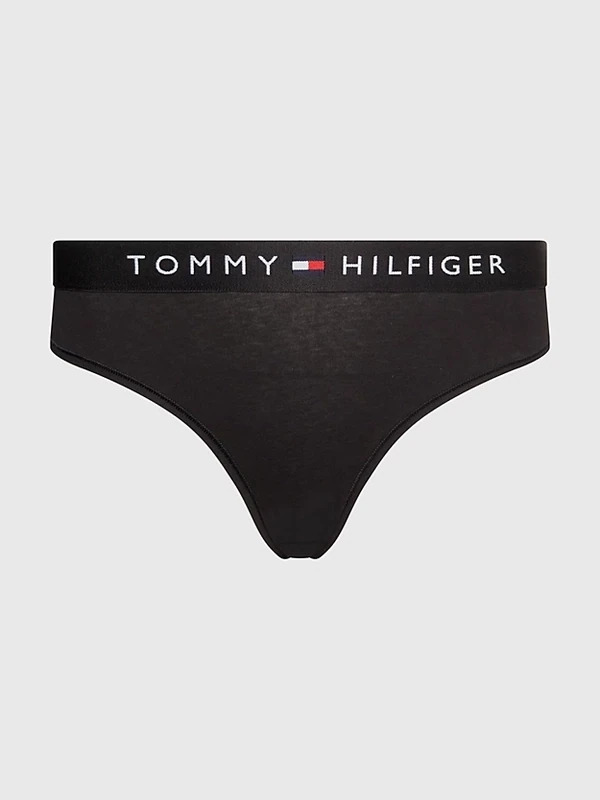 Tommy Hilfiger - Slip met logoband - Zwart