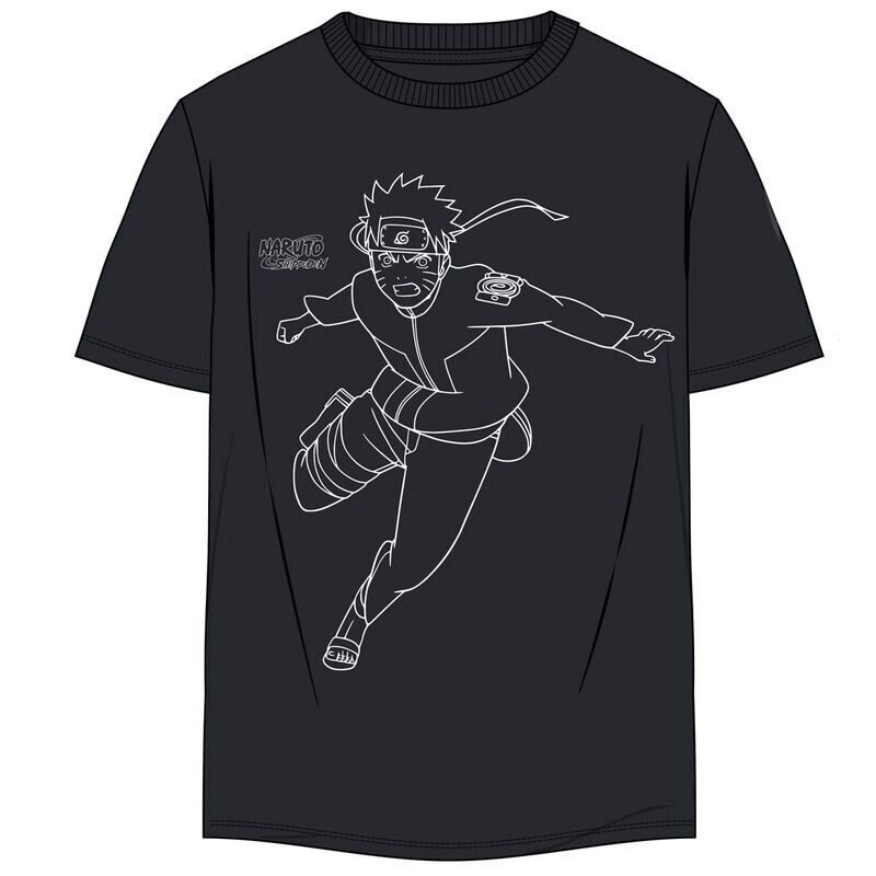 Naruto Shippuden - T-Shirt zwart