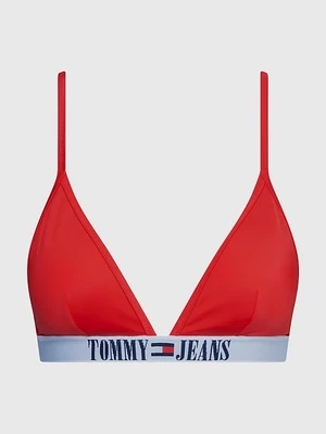 Tommy Hilfiger - Triangel Bikini met Brazilian Slip - Rood -
