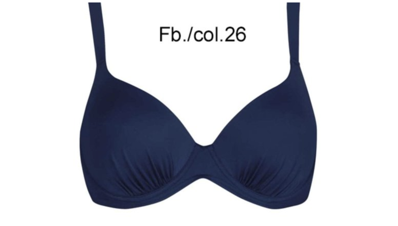 Olympia - Mix &amp; Match - Bikini Top - Voorgevormd met beugel - Blauw
