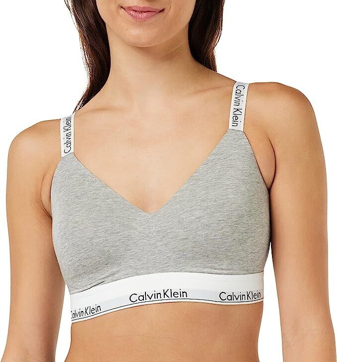 Calvin Klein - Full Cup Bralette Cup E/F - Grijs
