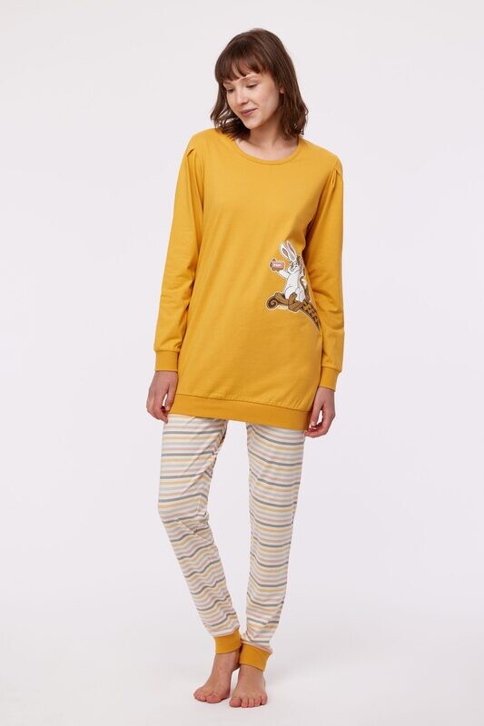 Woody - Meisjes/dames Pyjama, goud *