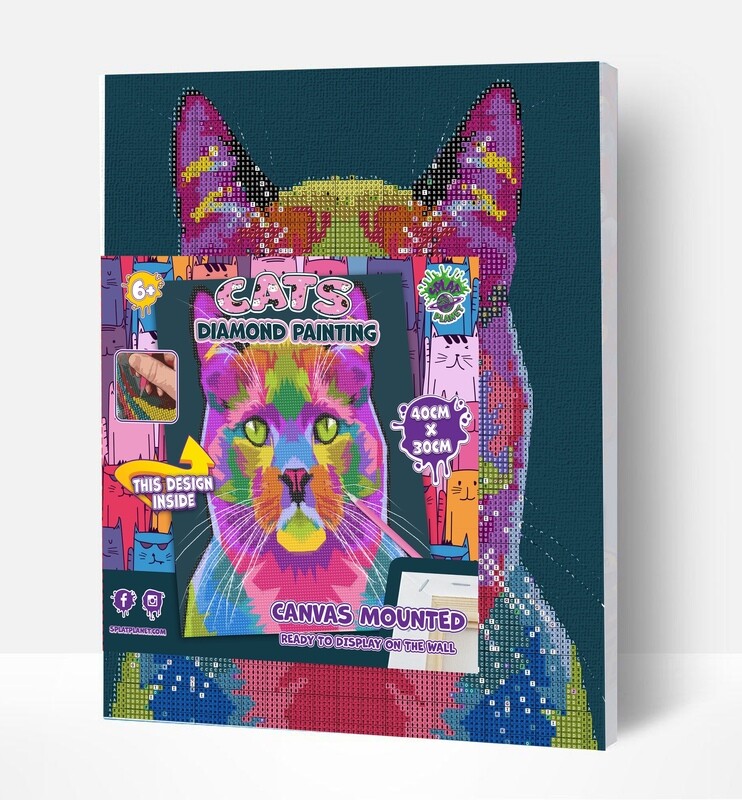 Diamond Painting - Op Canvas - Kat