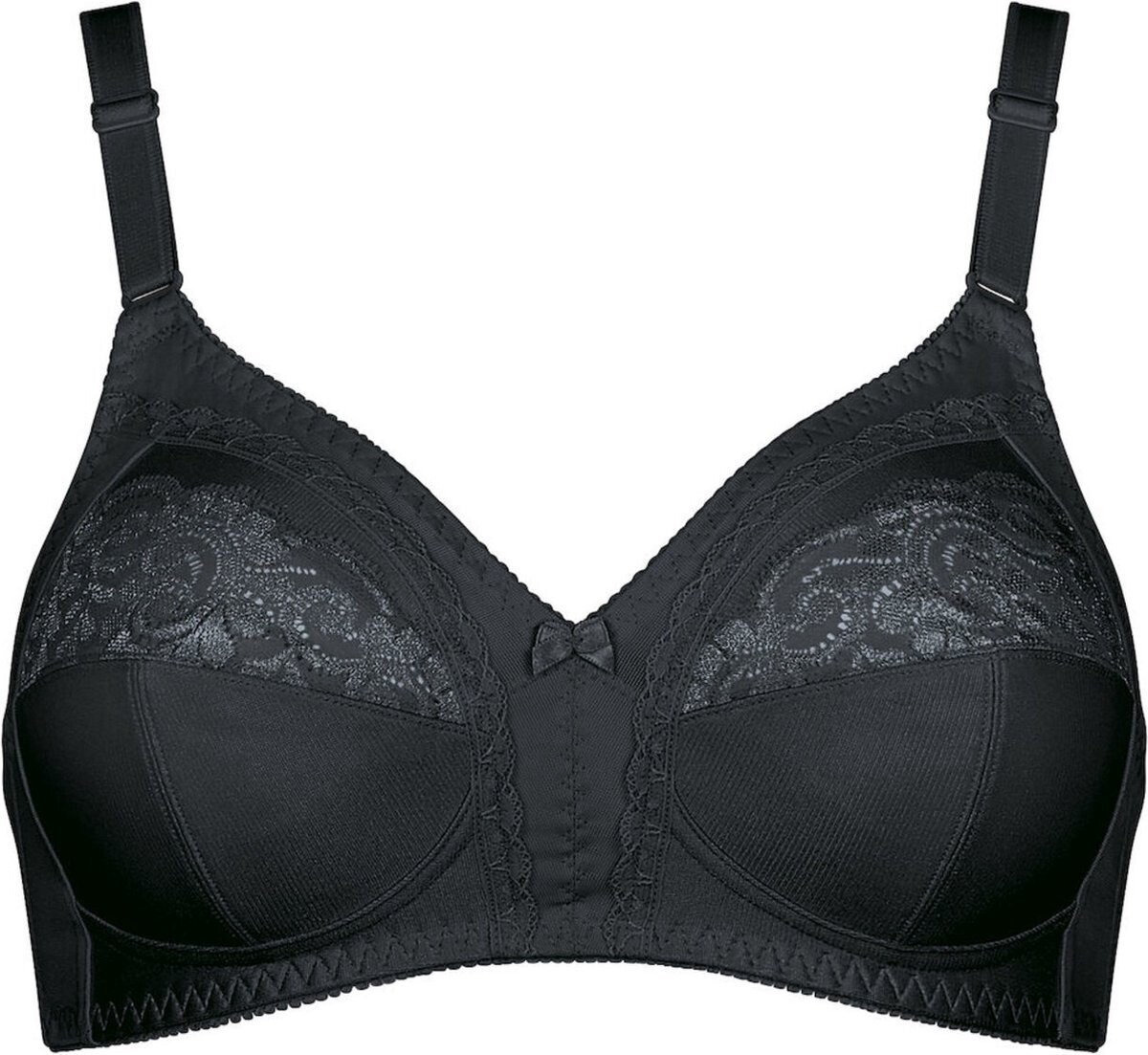 Triumph - Claudette 104N - Klassieke BH zonder beugel - zwart