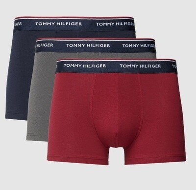 Tommy Hilfiger - 3-pack Boxers - Zwart/Grijs/Rood